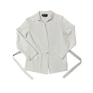 Salvatore Ferragamo 아이보리 가디건 자켓