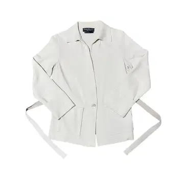 Salvatore Ferragamo 아이보리 가디건 자켓