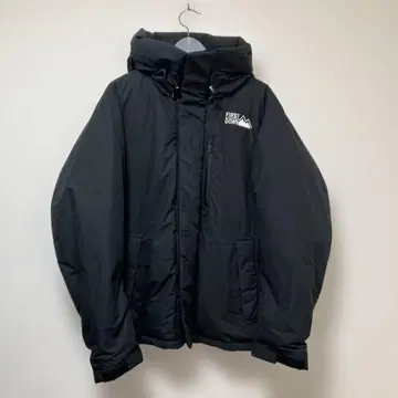 FIRST DOWN 블랙 다운 자켓