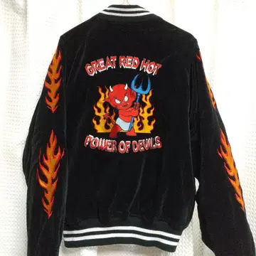 GREAT RED HOT POWER OF DEVILS 스카잔 자수