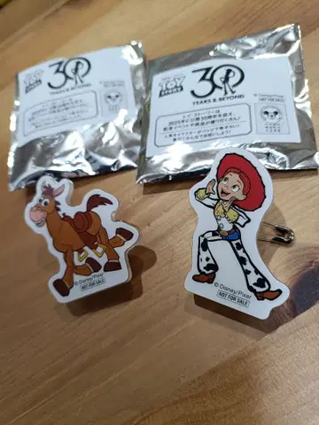 토이 스토리 30주년 기념 굿즈 (배지) 제시, 불스아이