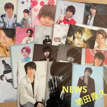 NEWS 마스다 타카히사 클리어 파일 세트