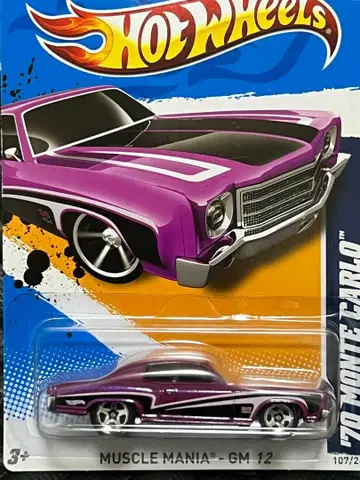 Hotwheels 70 몬테카를로 퍼플