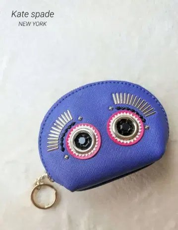 케이트 스페이드 몬스터 코인 케이스 퍼플 당일 발송 익명 배송