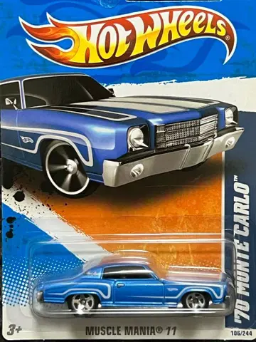 Hotwheels 70 MONTE CARLO 블루&화이트스트