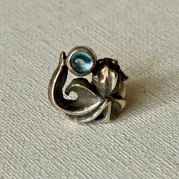 카스우 공방 금붕어 귀걸이 실버 귀걸이 실버925 한쪽용