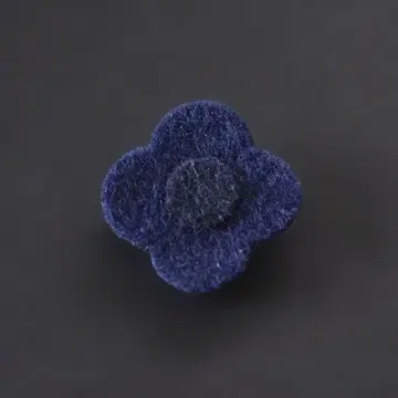 LARDINI 라르디니 펠트 소재 부토니에르 네이비 미사용품