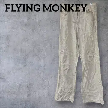 한정판 FLYING MONKEY 베이지 캐주얼 팬츠 29
