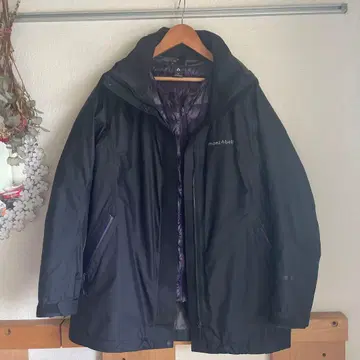 mont-bell 베일 다운 파카 M 블랙 고어텍스 블랙