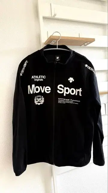 DESCENTE Move Sport 블랙 저지 저지 상 데상트