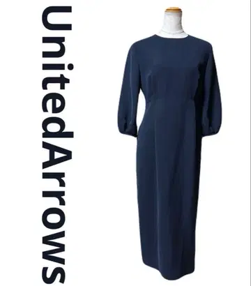 새상품급 UnitedArrows 유나이티드 애로우즈 원피스 네이비 S