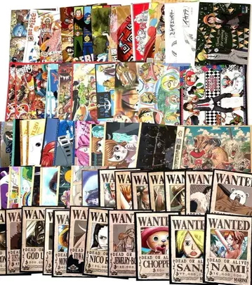 ONE PIECE 브로마이드 엽서 60점 이상 묶음 판매