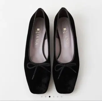 [ 미사용 새상품 ] DIANA 갑깊은 라메 벨벳 신발
