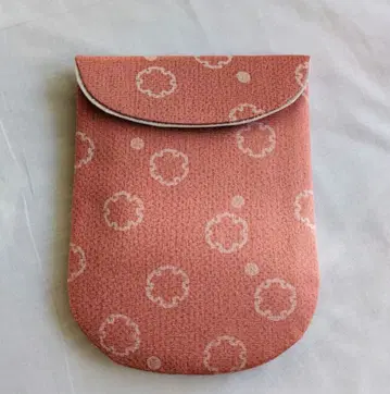 [ 새상품 ] 타비 주머니 핑크 계열 원형