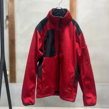 워크맨 필드 코어/플리스 자켓/레드 3L