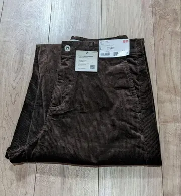 유니클로 코듀로이 커브 팬츠 L