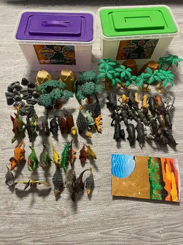 ANIMAL ZONE 사파리 컨테이너 애니멀존 동물 공룡 컨테이너