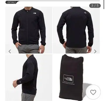 THE NORTH FACE 하이브리드 UA 윈드 자켓 블랙 M