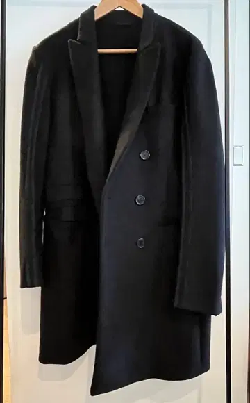 NEIL BARRETT 닐바렛 블랙 체스터 코트