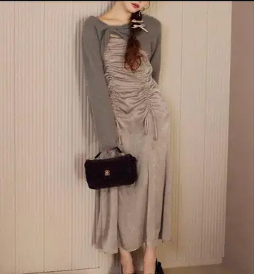 연속 앙상블 원피스