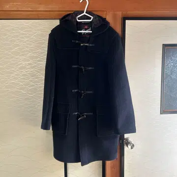 글로버올 더플 코트 네이비