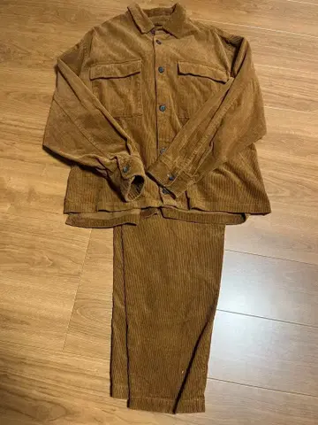 BACK NUMBER 코듀로이 세트