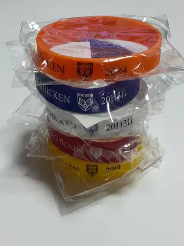 BUMP OF CHICKEN 러버 밴드 5종 세트