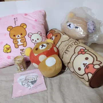 리락쿠마 대형 중심 6종 세트