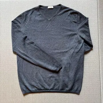 크루치아니 V넥 스웨터 52 그레이