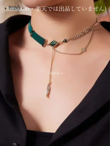 2 원신 수림과 비사 알하이탐 이미지 목걸이 초커 액세서리