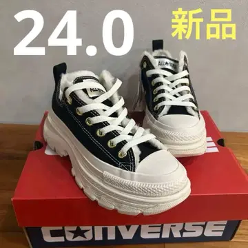 [ 새상품 ] 컨버스 트렉 웨이브 24.0cm 통굽 스니커즈 한정품