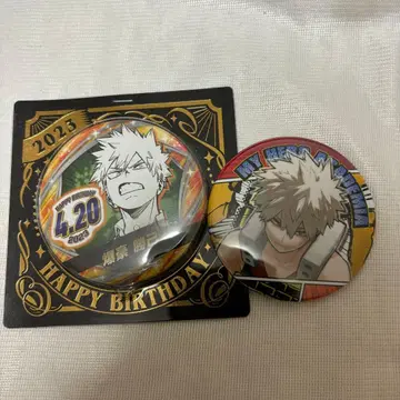 바쿠고 카츠키 컬렉션 캔뱃지 벌스데이 캔뱃지 히로아카