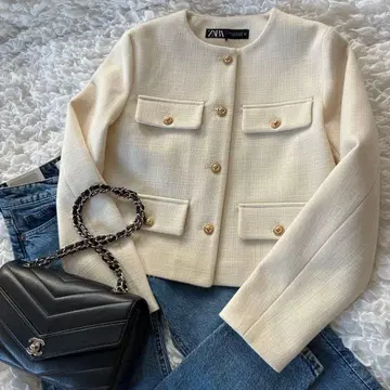 [ 주말 한정판 SALE ] ZARA 노카라 자켓