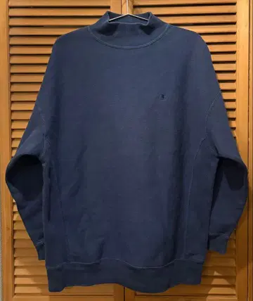 CHAMPION REVERSE WEAVE 모크넥 맨투맨