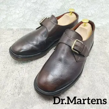 닥터마틴 싱글 몽크 슈즈 26cm 다크 브라운 통굽 잉글랜드제