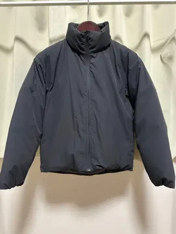 MUJI 스탠드 카라 다운 자켓 블랙 XS