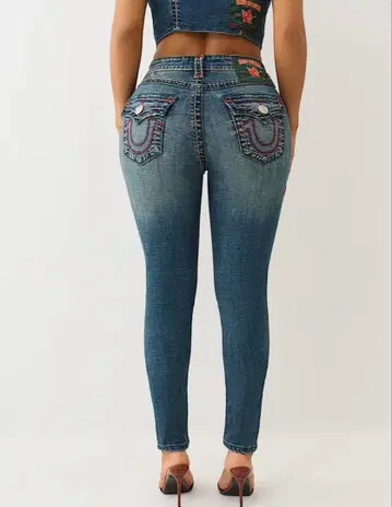 미사용 새상품! 택 포함! 트루릴리전 슬림핏 청바지