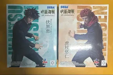 주술회전 5주년 후시구로 메구미 이타도리 유우지 라운드 원 한정판 피규어