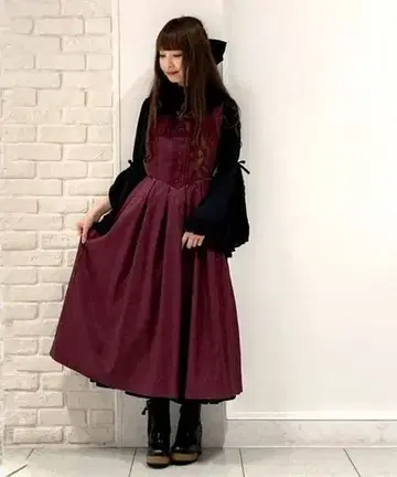 클래시컬 점프 스커트 axes femme kawaii