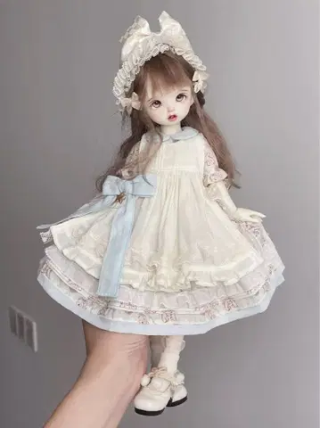 TinyFox 1/6 사이즈 인형용 원피스 세트 스카이블루