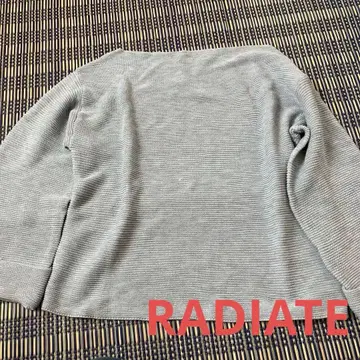 RADIATE 그레이 긴팔 스웨터