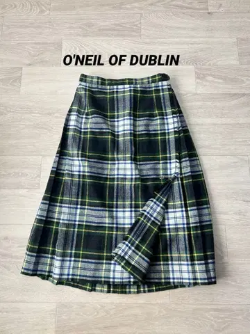 O'NEIL OF DUBLIN 체크 랩스커트 8