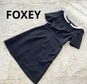 완판! 인기! 폭시 원피스 38 화이트 카라 탈부착 가능