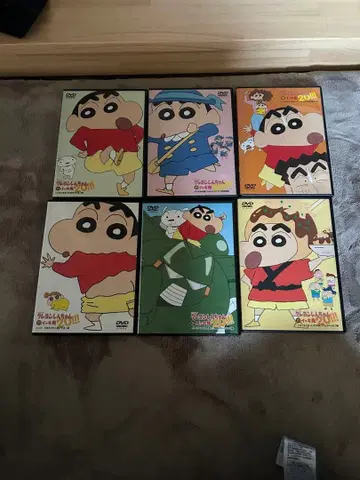 짱구는 못말려(크레용 신짱) DVD 6장 세트