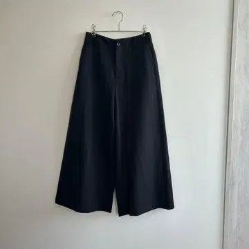 미즈이로 인드 블랙 와이드 이지 팬츠