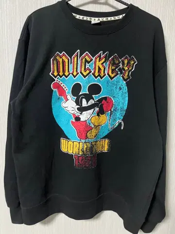 미키마우스 월드 투어 1929 빈티지 트레이닝복