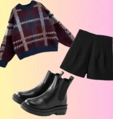 GRL 토탈 코디네이트 3점 세트 F/S/23.5cm