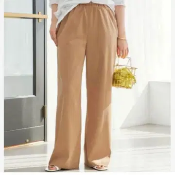 플라주 Fibril Relax 팬츠 카멜 34