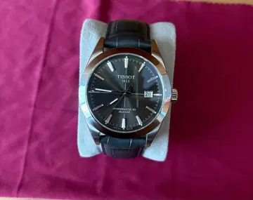 TISSOT 자동 시계 그레이 다이얼 일본 한정판