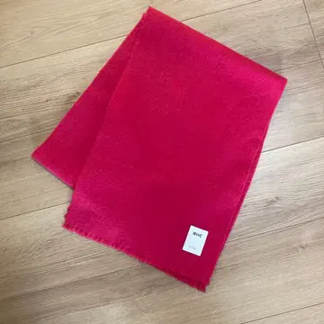 새상품급 RHC Ron Herman 캐시미어 100% 머플러 핑크